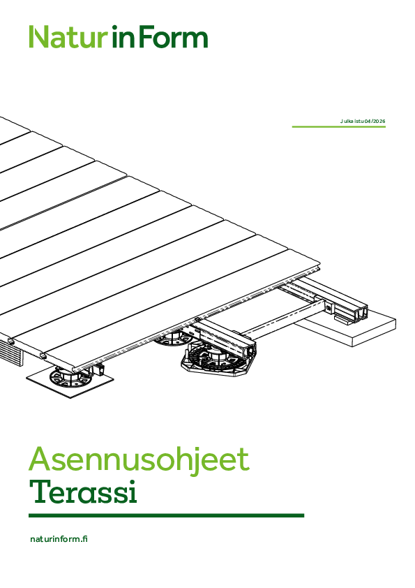 Asennusohjeet NaturinForm-terasseille suomeksi